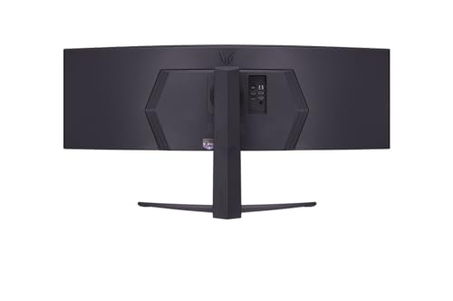 Monitor Gaming Ultrapanorámico Curvo LG UltraGear 45GR75DC-B 44.5'/ Dual QHD/ 1ms/ 200Hz/ VA/ Regulable en altura/ Negro