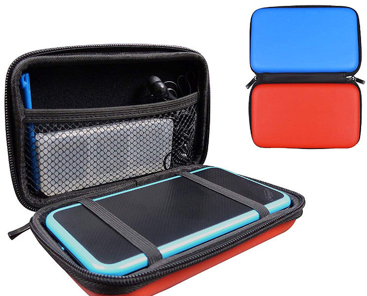 Subsonic - Funda De ProteccióN Dura Para La Consola Y Accesorios, Color Rojo Y Azul (Nintendo 2 DS - )