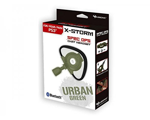 Auriculares Gaming Subsonic X-Storm Spec Ops ( PS3 - /PC/Bluetooth) - Multicompatible