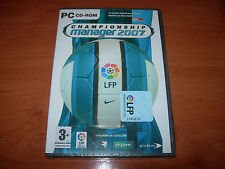 CHAMPIONNAT MANAGER 2007 PC CD-ROM