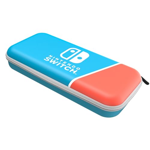 Funda Pdp Gaming SWITCH - Slim Deluxe Travel Neon Pop (- Nintendo Switch/OLED/Lite) - Semi-rígida, 14 juegos