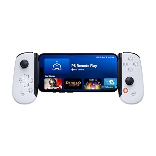 BACKBONE One Mando Gaming para iPhone (Lightning) - Edición PlayStation - Convierte tu iPhone en Consola Portátil con Baja Latencia y Compatible con PS Remote Play y Apple Arcade