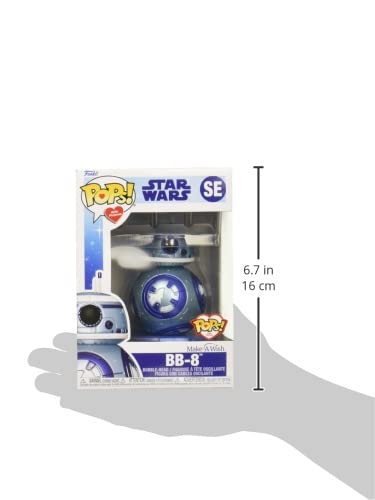 Funko Pop! Star Wars: Make A Wish 2022 - Bb-8 - (Metallic) - Figura De Vinilo Coleccionable - Idea De Regalo- Mercancia Oficial - Juguetes Para NiñOs Y Adultos - Movies Fans