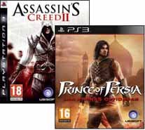 Pack Assassins Creed 2 + Prince Of Persia Arenas Olvidadas PS3 - PAL ESP - Nuevo