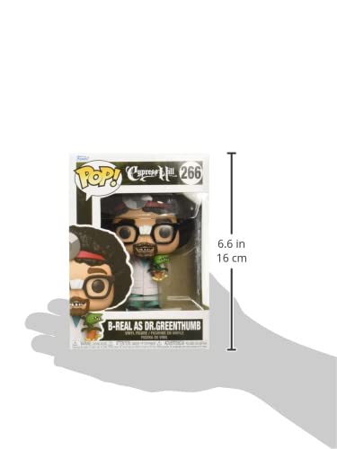 Funko Pop! Rocks: Cypress Hill - B Real - (Dr. Greenthumb) - Figura De Vinilo Coleccionable - Idea De Regalo- Mercancia Oficial - Juguetes Para NiñOs Y Adultos - Music Fans