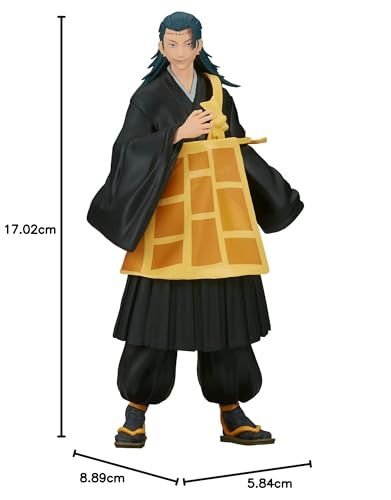 Banpresto, figurine Suguru Geto Jujutsu Kaisen, Jukon No Kata 17 cm, multicolore BP88279