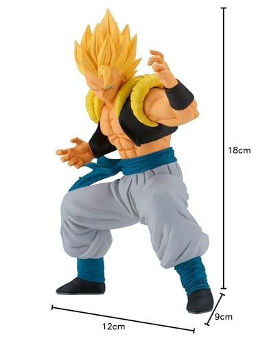 Banpresto - Figura De Accion Gogeta Super Saiyan Dragon Ball Super - Solid Edge Works Vol.7 13cm Bp18945 Multicolor