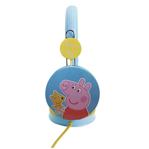 Casque pour enfants Peppa Pig Blue avec volume limité pour ENFANTS DE 3 À 7 ANS