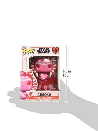 Funko Pop! Star Wars: Valentines - Ahsoka Tano - The Mandalorian - Figura De Vinilo Coleccionable - Idea De Regalo- Mercancia Oficial - Juguetes Para NiñOs Y Adultos - Tv Fans