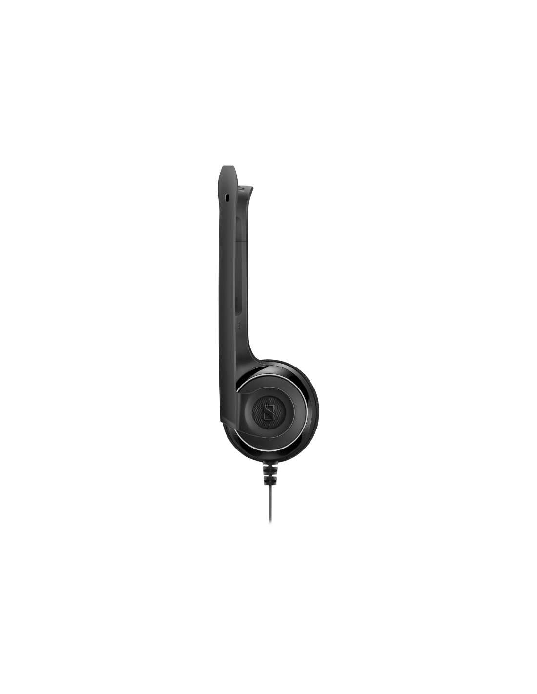Sennheiser PC 131 - Auriculares de diadema abiertos (Con micrófono), negro