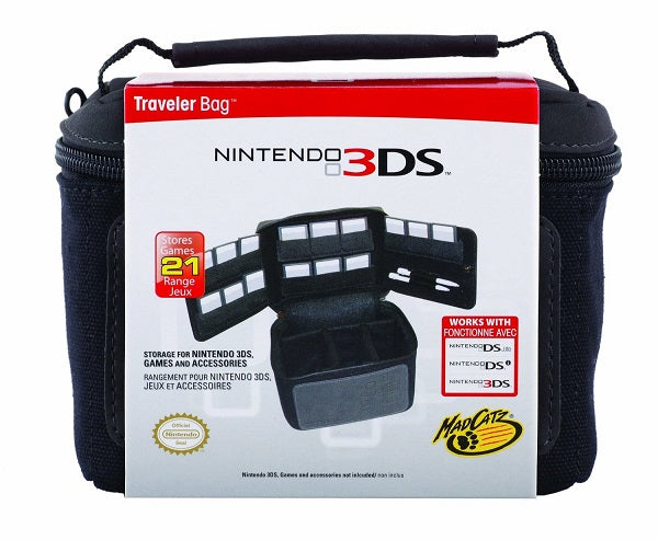Funda Mad Catz Travel Bag Negro ( 3DS - ) - Oficial