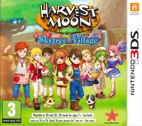 Harvest Moon: El Pueblo Del áRbol Celeste 3DS - PAL ESP - Nuevo