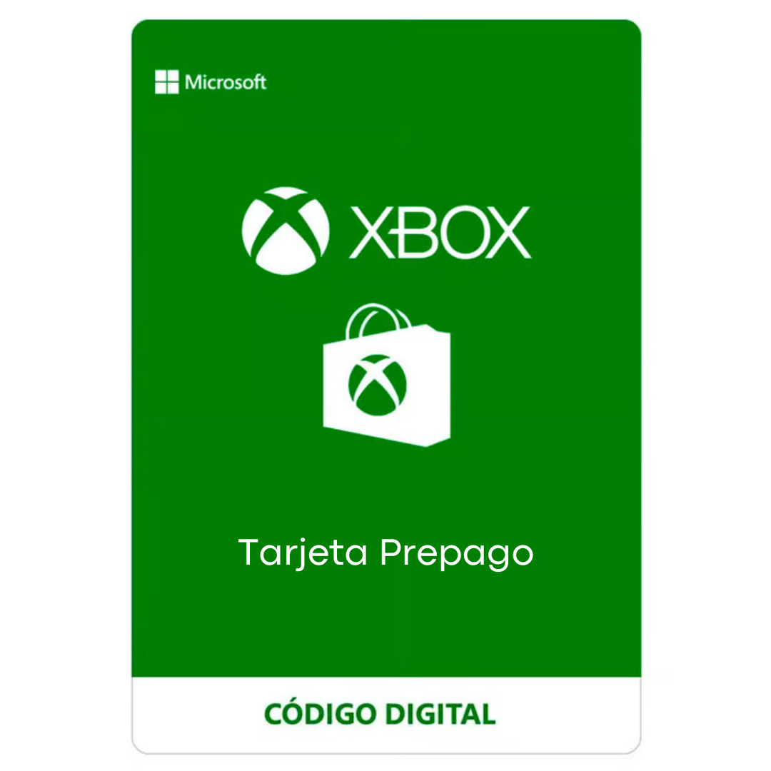 Tarjeta Prepago XBOX - Entrega Digital
