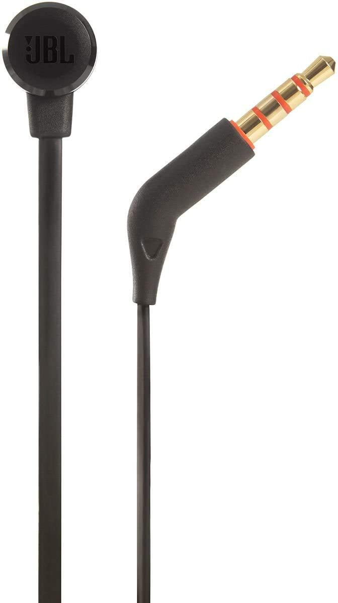 JBL T290 - Auriculares Intraaurales con el Potente Sonido Pure Bass de JBL (Aluminio), negro