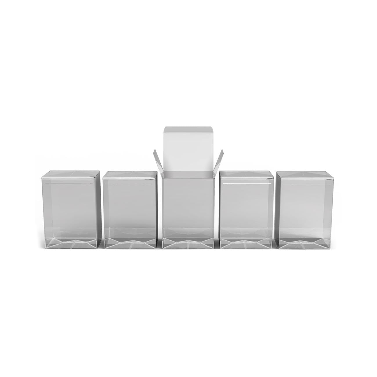 Funko Pop 5 Pack Foldable - Caja Premium Protectors Pop! Figuras De Vinilo Coleccionables - Almacenamiento Duradero, Transparente Y Apilable