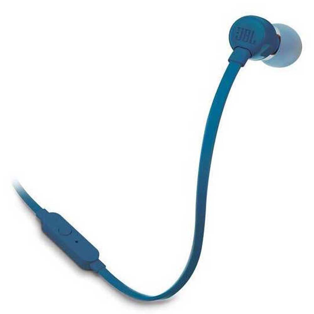 JBL Tune 160 Auriculares para móvil Binaural Dentro de oído Azul - Auriculares y micrófono (AAlámbrico, Dentro de oído, Binaural, Intraaural, 20-20000 Hz, Azul