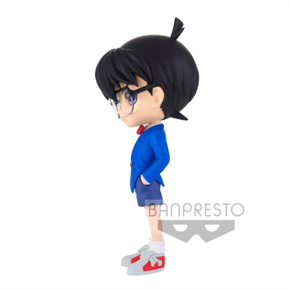 Banpresto Figura Q Posket Conan Edogawa Ii (Ver.A) - Detective Conan 13cm Bp18251 Multicolor