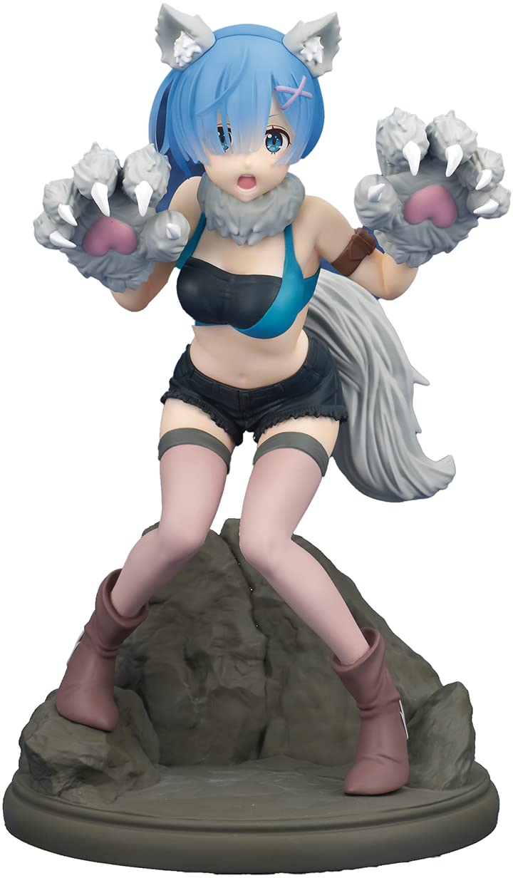 Banpresto Figura Rem Anime Re:Zero-Starting Life In Another World - Espresto Est- Monster Motions B18358