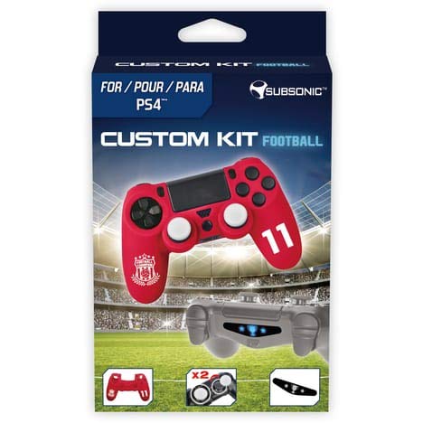 Subsonic Football Custom Kit - Kit De Accesorios Para Consola Compatible Con Sony Playstation 4