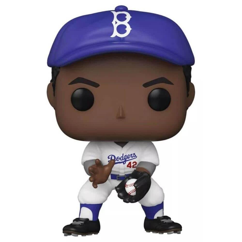 Funko Pop! Icons: Jackie Robinson - Bronce Chase - Figura De Vinilo Coleccionable - Idea De Regalo- Mercancia Oficial - Juguetes Para NiñOs Y Adultos - Sports Fans - MuñEco Para Coleccionistas