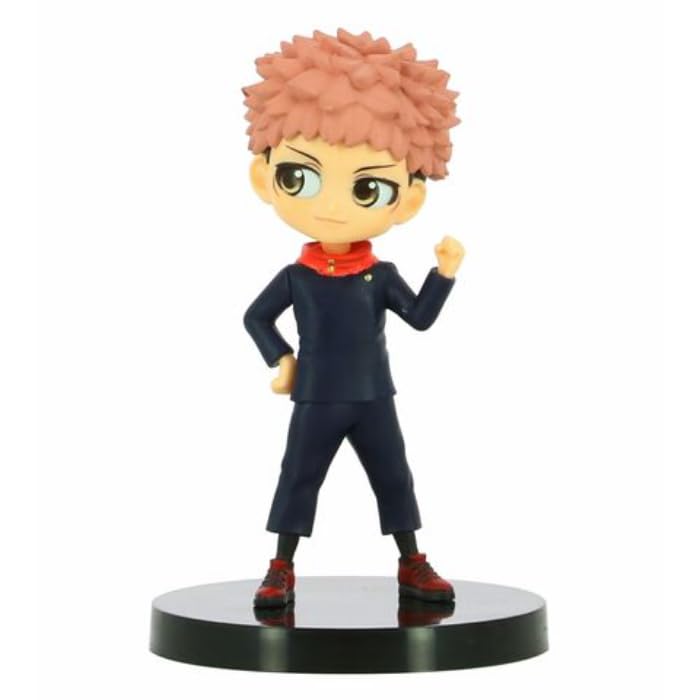 Banpresto Jujutsu Kaisen - Qposket Mini - Yuji Itadori - Figurine 7cm Vers.A
