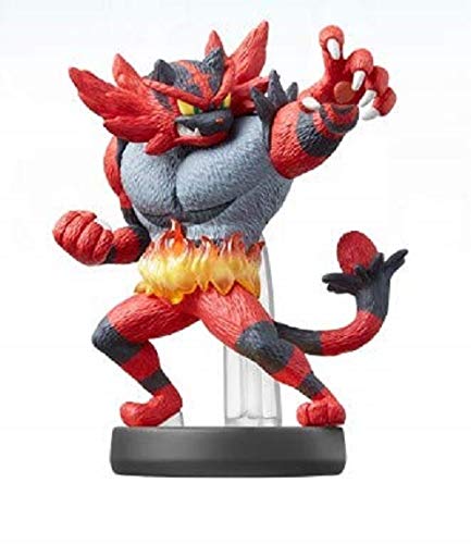 Nintendo Amiibo Incineroar Super Smash Bros - Figura Interactiva Compatible con Switch, 3DS y Wii U