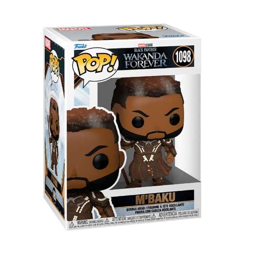 Funko Pop! Marvel - Black Panther: Wakanda Forever - M'Baku - Figura De Vinilo Coleccionable - Idea De Regalo- Mercancia Oficial - Juguetes Para NiñOs Y Adultos - Movies Fans