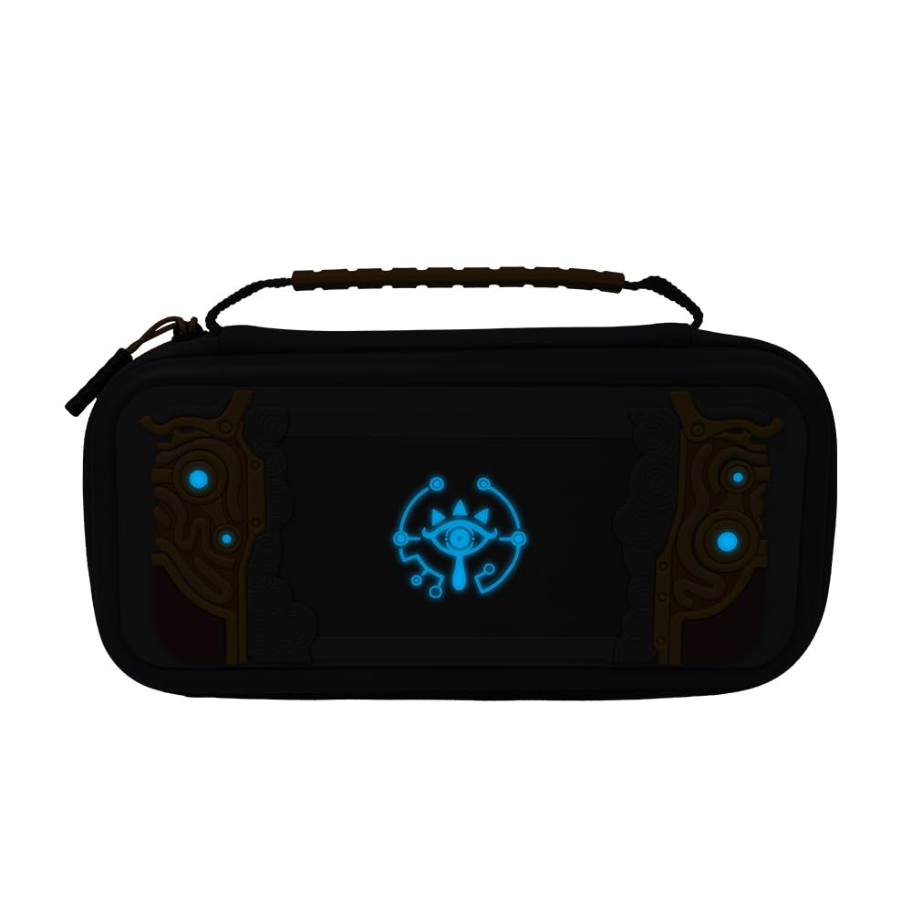 Étui de voyage PDP Plus Glow pour Nintendo Switch/Switch Lite/Switch OLED : Legend of Zelda Tears of The Kingdom Purah Pad 3D