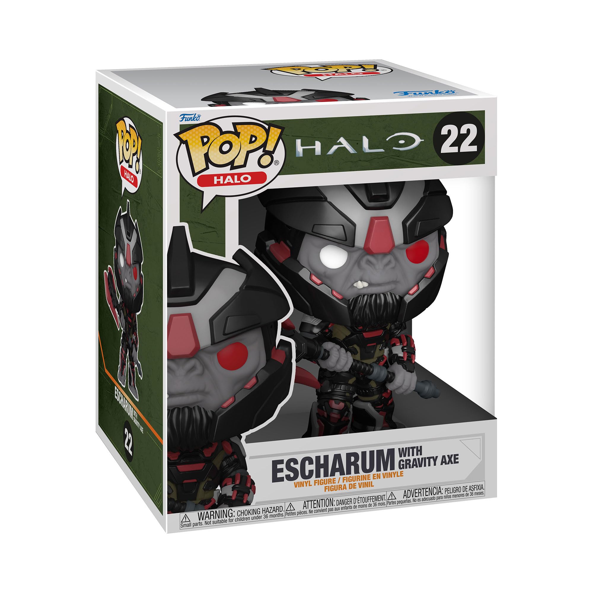 Funko Pop! Super : Halo Infinite - Escharum With Axe - Figura De Vinilo Coleccionable - Idea De Regalo- Mercancia Oficial - Juguetes Para NiñOs Y Adultos - Video Games Fans