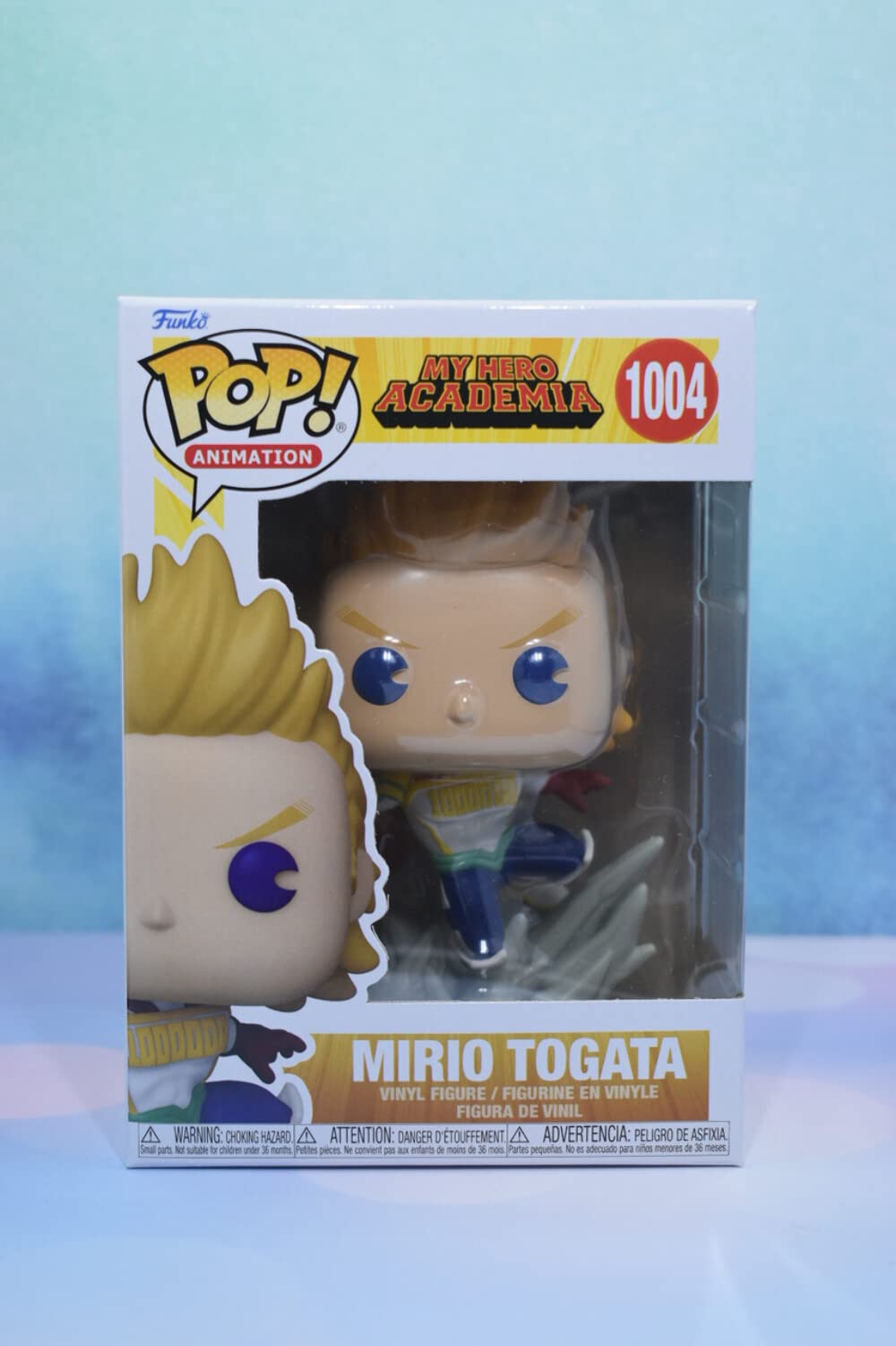 Funko Pop! Animation: Mha - Mirio Togata - Lemillion - Le Million - My Hero Academia - Figura De Vinilo Coleccionable - Idea De Regalo- Mercancia Oficial - Juguetes Para NiñOs Y Adultos - Anime Fans
