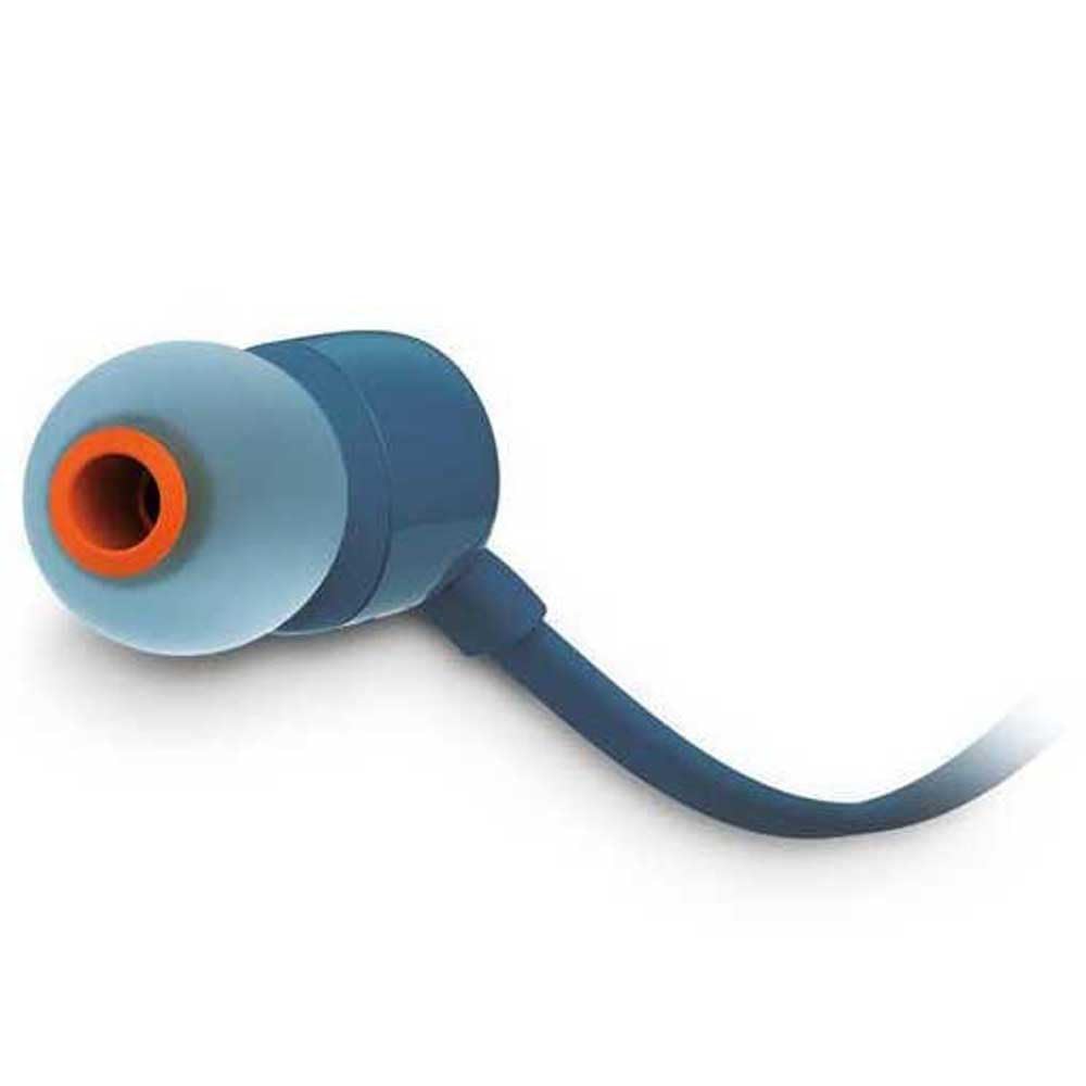 JBL Tune 160 Auriculares para móvil Binaural Dentro de oído Azul - Auriculares y micrófono (AAlámbrico, Dentro de oído, Binaural, Intraaural, 20-20000 Hz, Azul