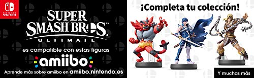 Nintendo Amiibo Incineroar Super Smash Bros - Figura Interactiva Compatible con Switch, 3DS y Wii U