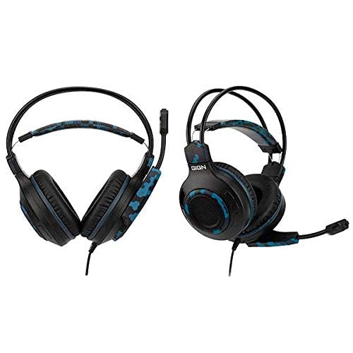 - GIGN - Casque de jeu 50 mm avec microphone pour PS5 - Xbox X Series - PS4 - Xbox One - PC Nintendo Switch (uniquement avec Fortnite) (Windows 8)