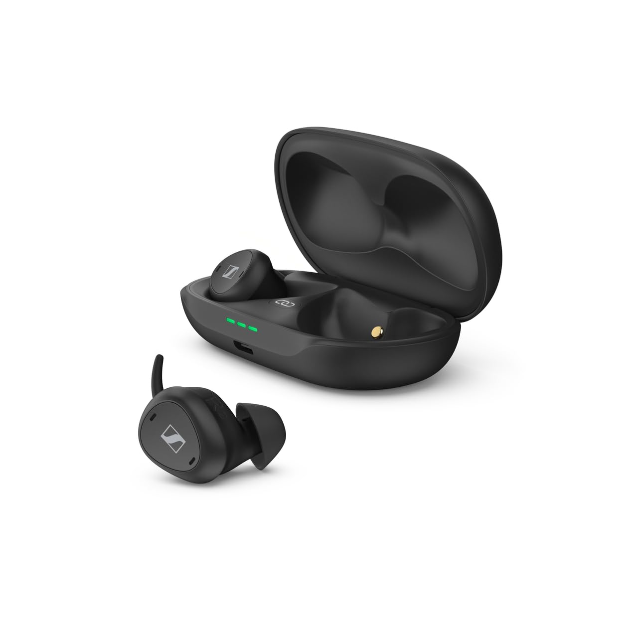 Sennheiser TV Clear Set - Auriculares inalámbricos para televisión con cancelación de Ruido pasiva y Bluetooth - Auriculares para televisión intraurales inalámbricos y cómodos, Negro