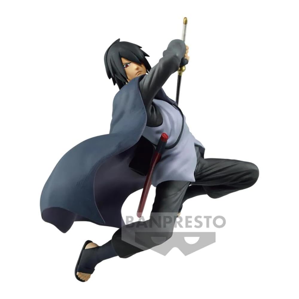 Banpresto Figura De AccióN Sasuke Uchiha Boruto: Naruto Next Generations - Vibration Stars 14cm Bp19029 Multicolor