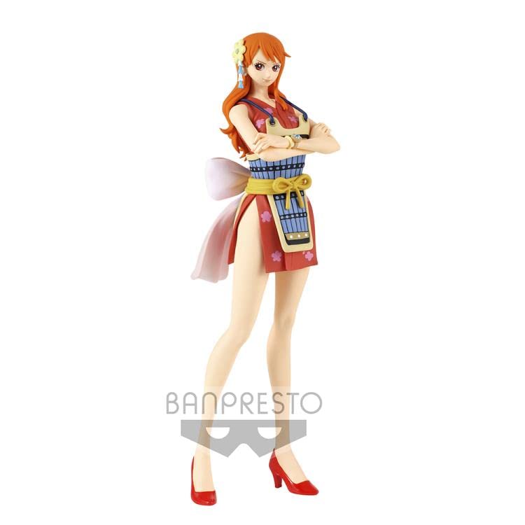 Banpresto Figura De AccióN Nami (Ver.A) One Piece - Glitter&Glamours Wanokuni Style Ii 25cm Bp18467 Multicolor