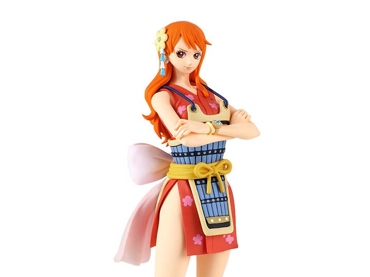 Banpresto Figura De AccióN Nami (Ver.A) One Piece - Glitter&Glamours Wanokuni Style Ii 25cm Bp18467 Multicolor