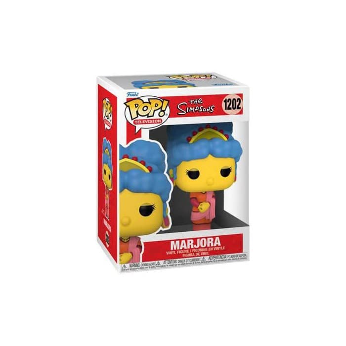 Funko Pop! Animation: Simpsons - Marjora Marge Simpson - The Simpsons - Figura De Vinilo Coleccionable - Idea De Regalo- Mercancia Oficial - Juguetes Para NiñOs Y Adultos - Tv Fans