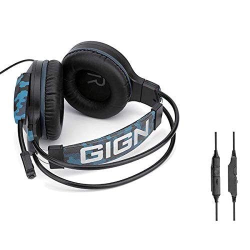 - GIGN - Casque de jeu 50 mm avec microphone pour PS5 - Xbox X Series - PS4 - Xbox One - PC Nintendo Switch (uniquement avec Fortnite) (Windows 8)