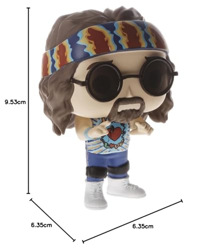 Funko Pop! Wwe: Dude Love - Mick Foley - Figura De Vinilo Coleccionable - Idea De Regalo- Mercancia Oficial - Juguetes Para NiñOs Y Adultos - Sports Fans - MuñEco Para Coleccionistas Y ExposicióN