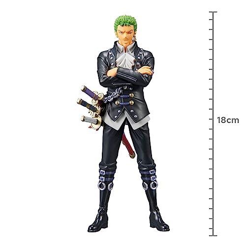 Banpresto - Figura De Accion Roronoa Zoro One Piece - Dxf The Grandline Man Vol.3 16cm Bp18949