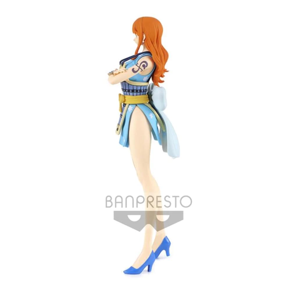 Banpresto Figura De Accion Nami (Ver.B) One Piece - Glitter&Glamours Wanokuni Style Ii 25 Cm Bp18468 Multicolor