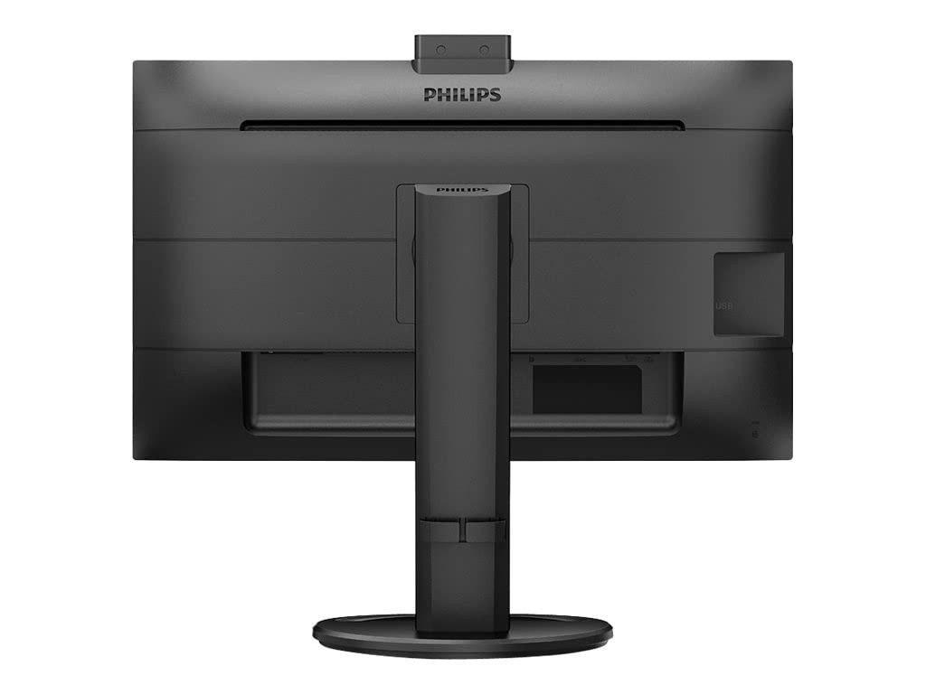 Monitor Philips 276B9H 27'/ QHD/ Webcam/ Multimedia/ Regulable en altura/ Negro