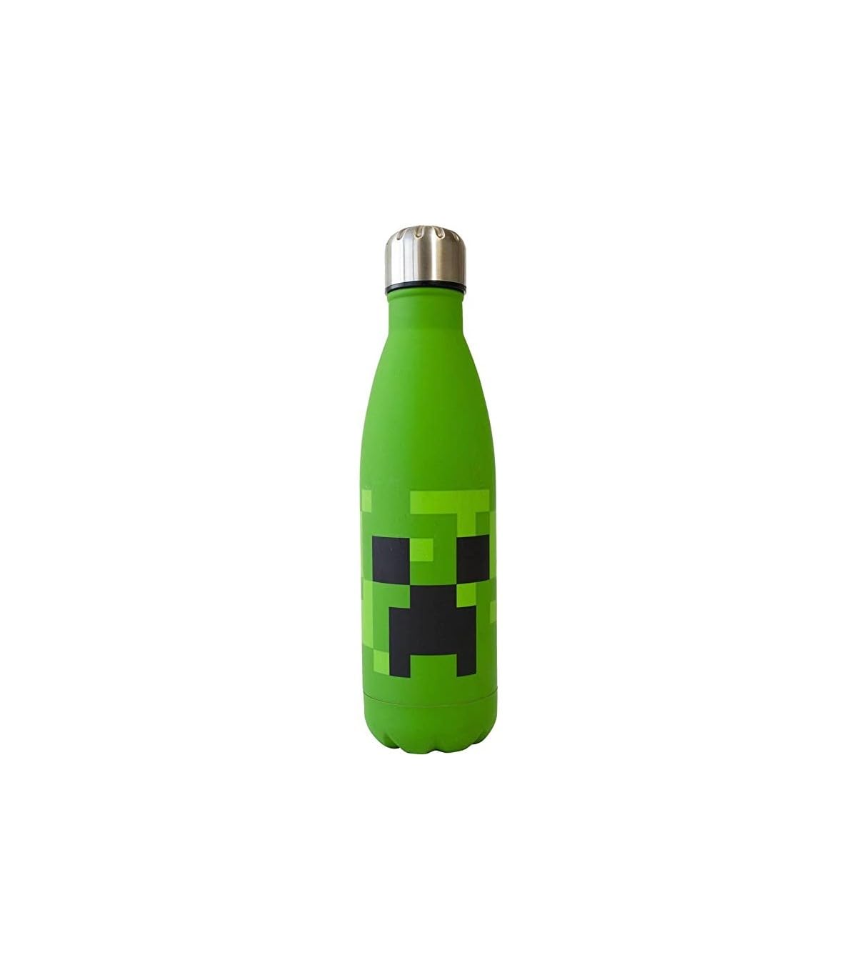 Ki DS - Licensing Botella Creeper Face Con Tacto Suave Minecraft
