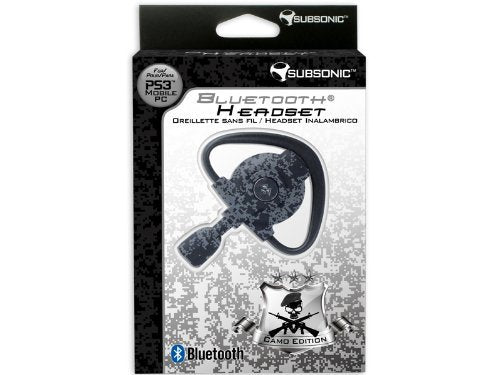 Auriculares Gaming Subsonic X-Storm Spec Ops ( PS3 - /PC/Bluetooth) - Multicompatible