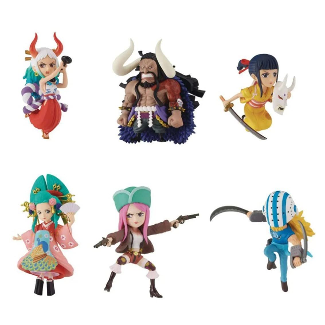 Figura Lan DS - capes The Great Pirates 100 Vol.8 One Piece 7cm Surtido
