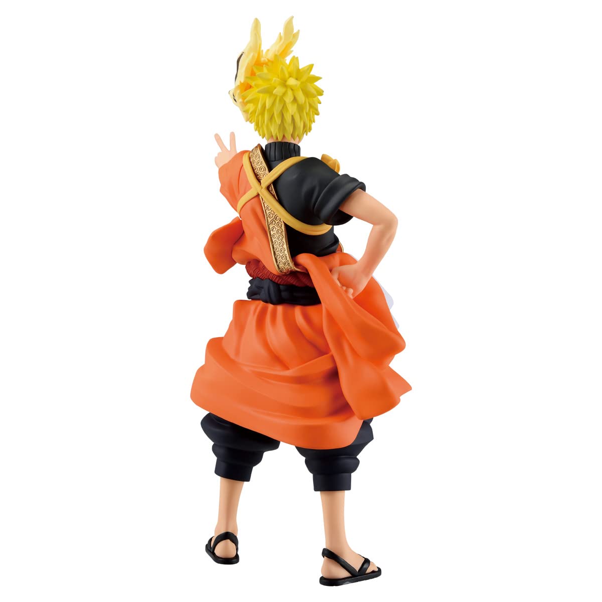 Banpresto, Figurine Naruto Uzumaki Naruto Shippuden (Costume d'animation 20e anniversaire) 16 cm, Multicolore BP88196