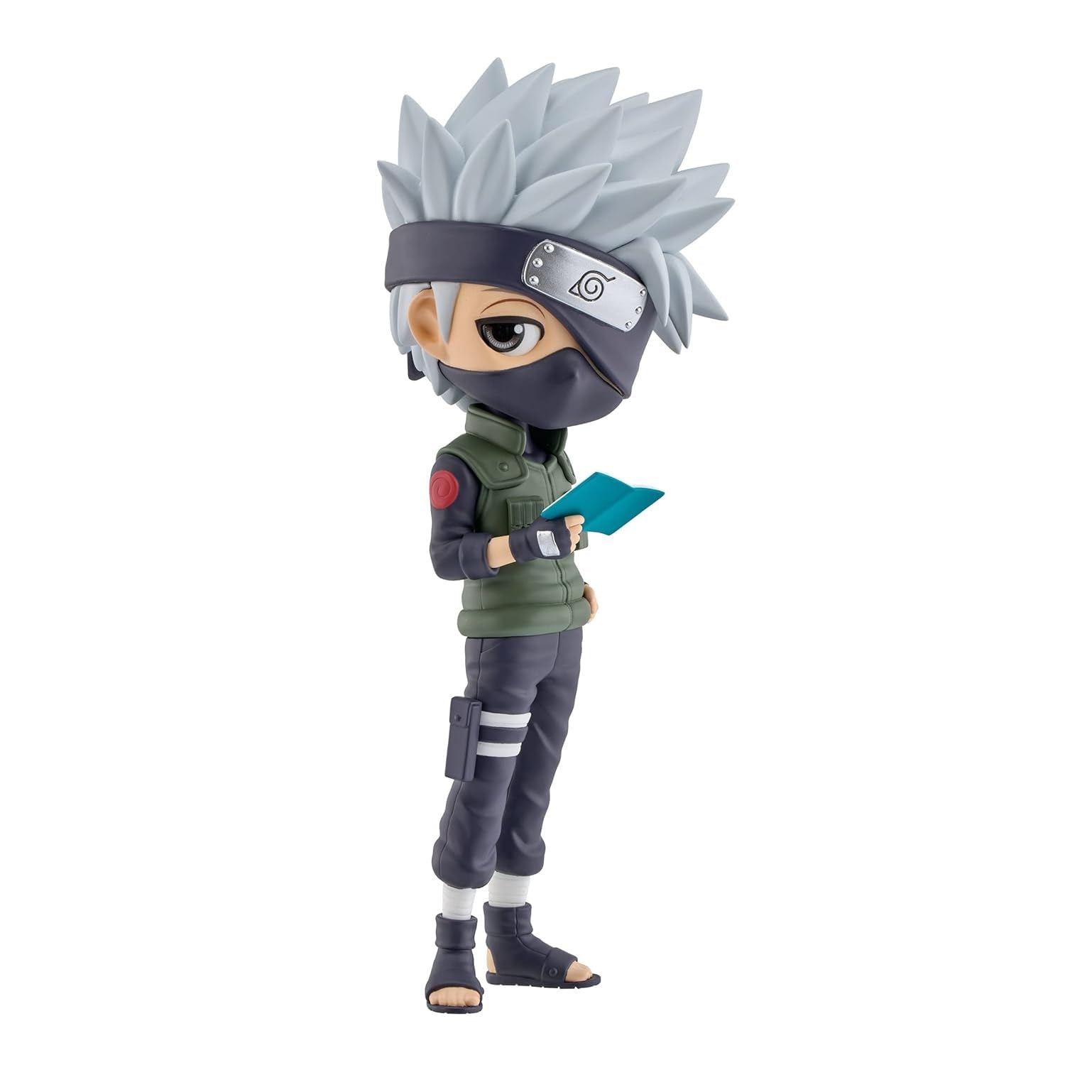 Banpresto Figura Q Posket Kakashi Hatake Naruto Shippuden 15cm Bp18824 Multicolor