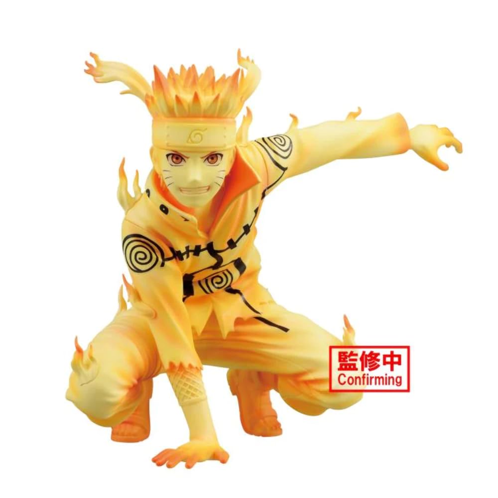 Banpresto Figura De AccióN Naruto Uzumaki Naruto Shippuden - Panel Spectacle 9cm Bp19783 Multicolor