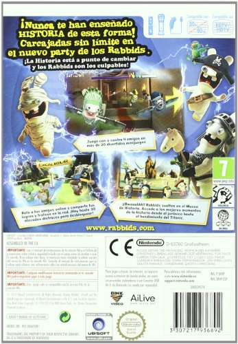 Raving Rabbi DS - Regreso al Pasado Wii [PAL ESP] - Nuevo